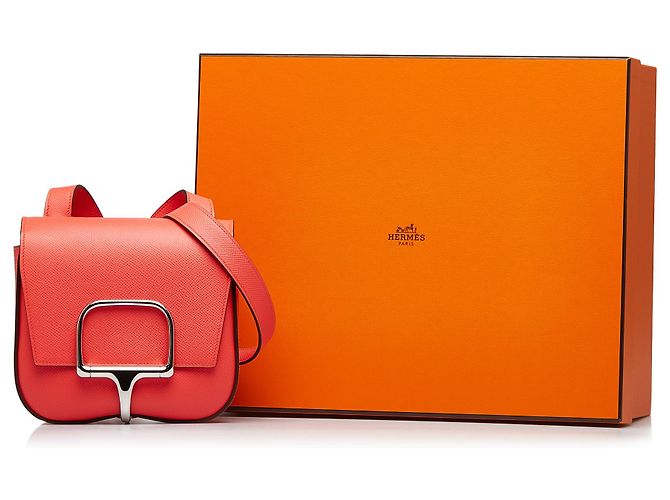 Hermès Red Mini Epsom Della Cavalleria Rosso - vista 10
