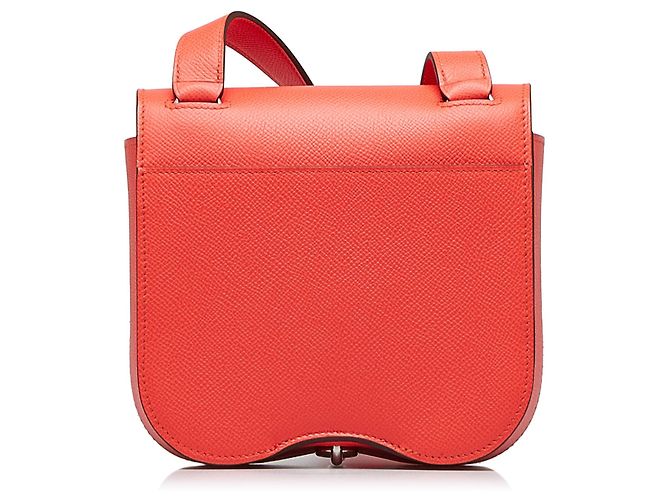 Hermès Red Mini Epsom Della Cavalleria Rosso - vista 3
