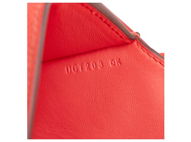 Hermès Red Mini Epsom Della Cavalleria Rosso - vista 7