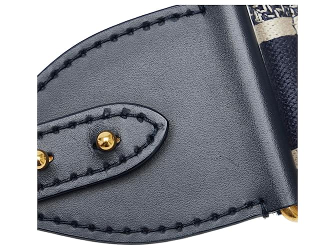 Borsa a secchiello in vimini Dior Brown Oblique Marrone - vista 10