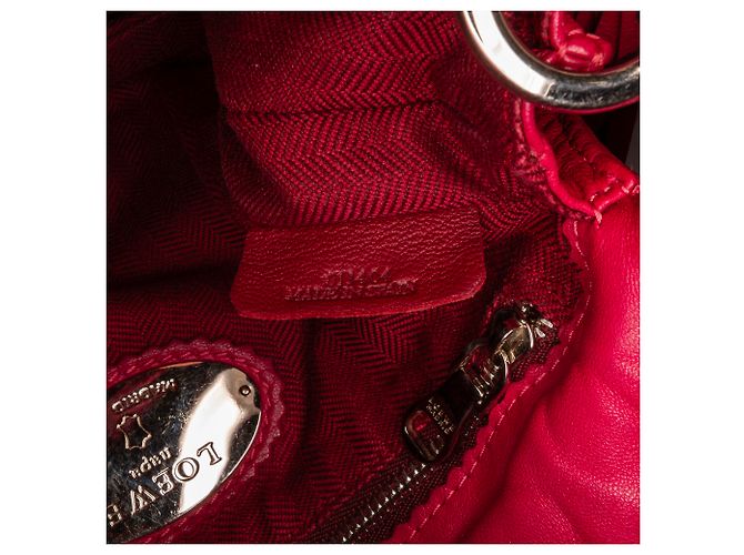 Borsa a tracolla LOEWE Pink Small Leather Flamenco Rosa - vista 10