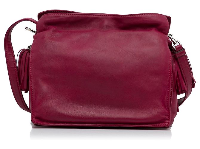 Borsa a tracolla LOEWE Pink Small Leather Flamenco Rosa - vista 4