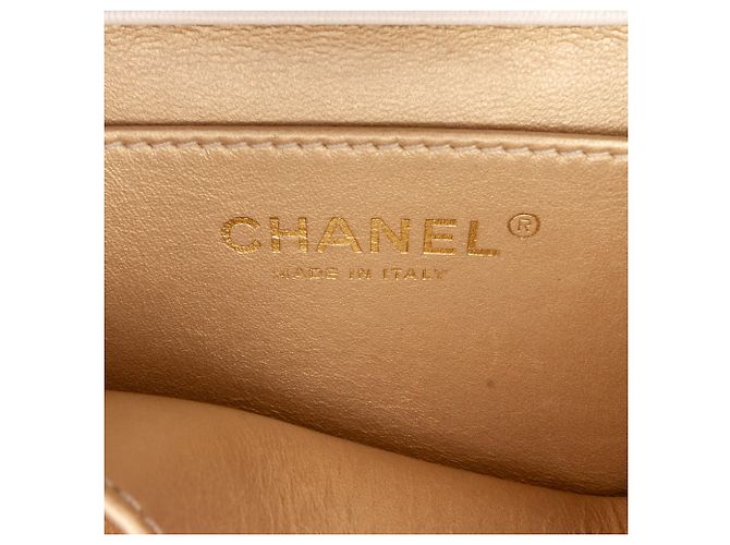 Chanel White Mini Chic Pearls Crossbody Bianco - vista 6