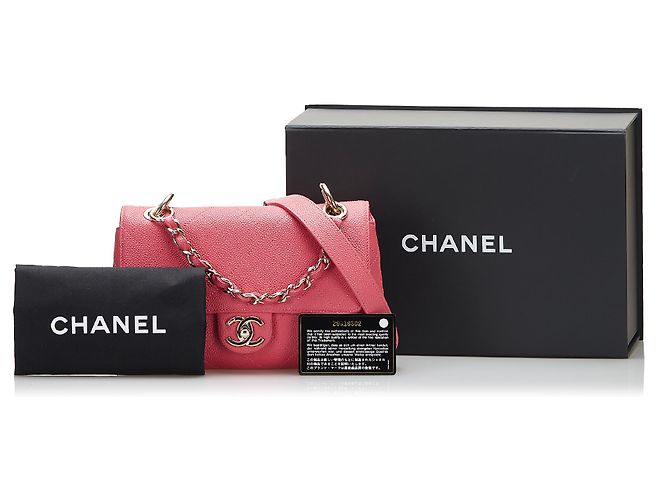 Chanel Pink Caviar City Walk Rosa - vista 10