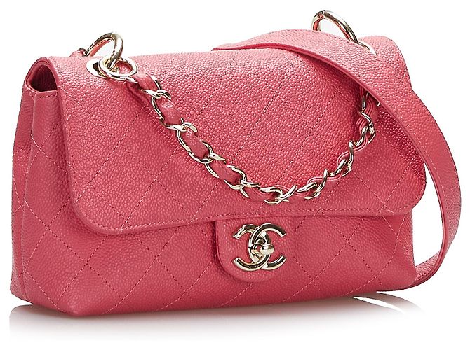 Chanel Pink Caviar City Walk Rosa - vista 2