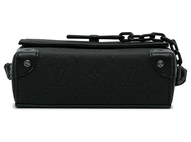 Portafoglio Steamer Wearable in pelle Taurillon Monogram nera Louis Vuitton Nero - vista 5