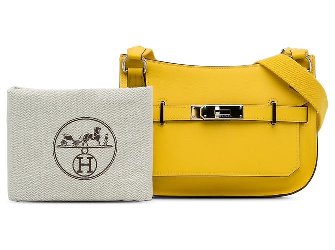 Hermès Yellow Swift Mini Jypsiere Giallo - vista 10