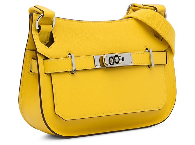Hermès Yellow Swift Mini Jypsiere Giallo - vista 2