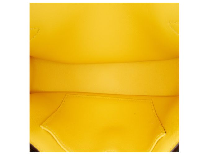 Hermès Yellow Swift Mini Jypsiere Giallo - vista 6