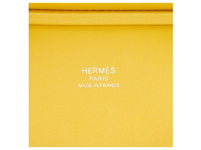 Hermès Yellow Swift Mini Jypsiere Giallo - vista 7
