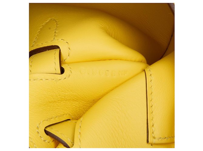 Hermès Yellow Swift Mini Jypsiere Giallo - vista 8