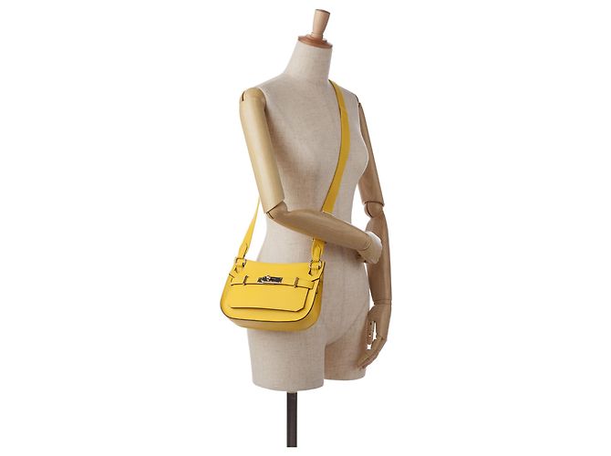Hermès Yellow Swift Mini Jypsiere Giallo - vista 9