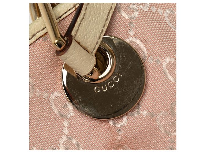 Bolso Tote Eclipse de lona GG rosa de Gucci - vista 9