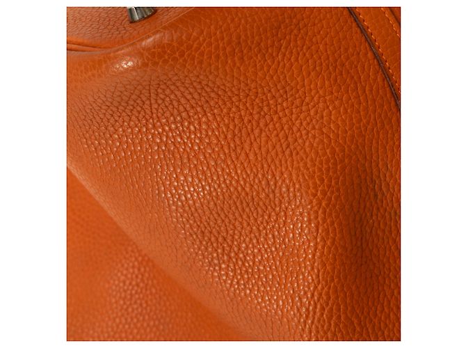 Hermès Orange Clemence Picotin Lock 22 - vue 10