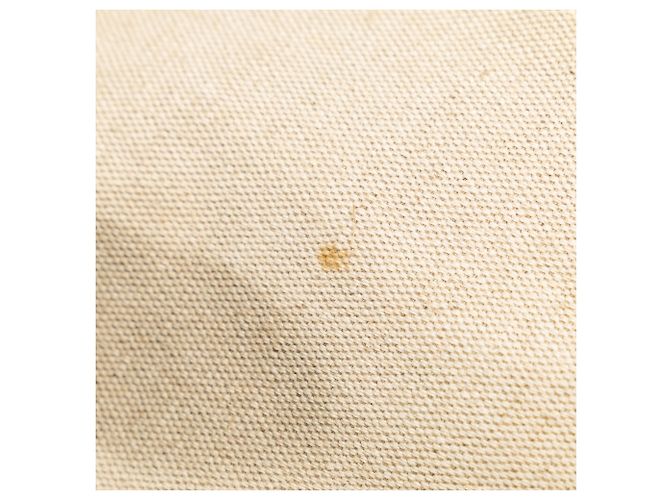 Borsa Jil Sander Sombrero Satchel in tela beige - vista 7