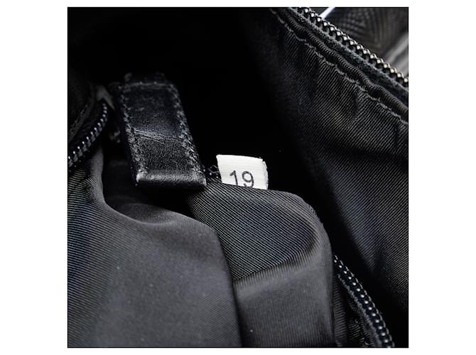 Borsa Messenger Prada Black Tessuto Nero - vista 7