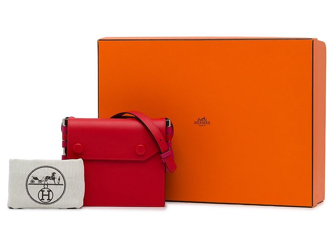 Hermès Red Evercolor Twins Rosso - vista 11