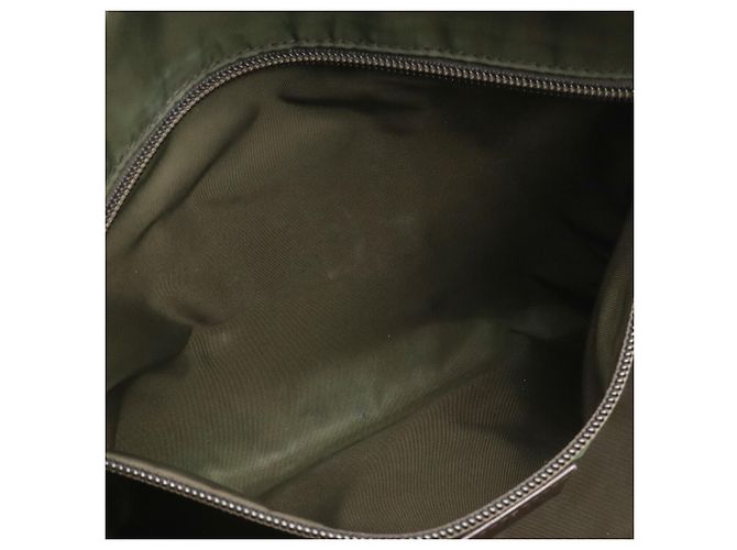 Borsa a tracolla Gucci GG Supreme con logo Interlocking G Beige Cachi Marrone scuro - vista 10