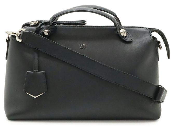 Borsa Fendi By The Way Medium Nero - vista 2