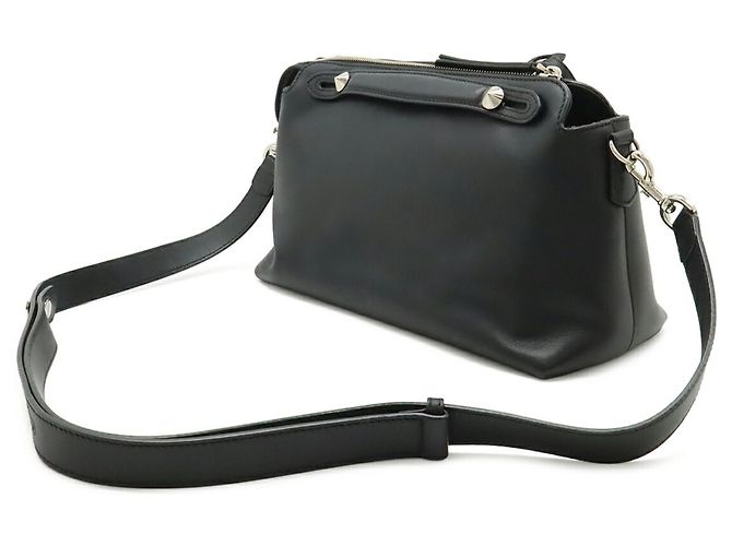 Borsa Fendi By The Way Medium Nero - vista 3