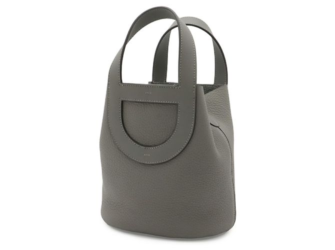 Hermès Borsa Tote Hermes In the Loop 18 Marrone - vista 3