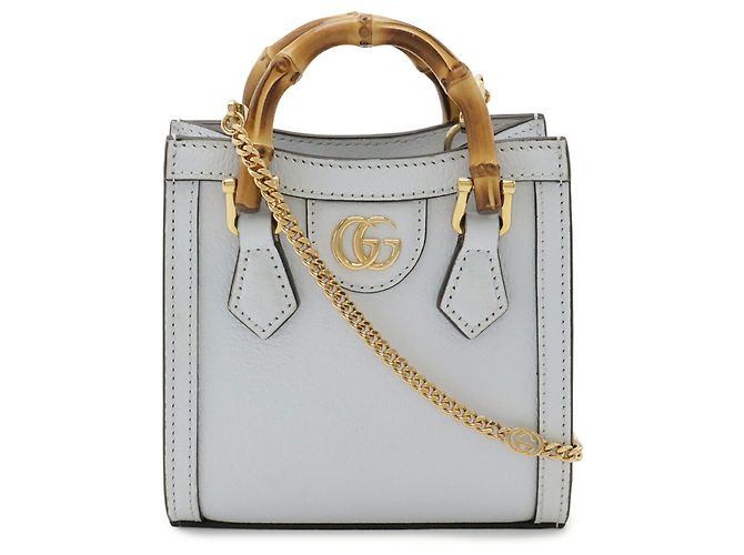 Borsa GUCCI Diana Nano Blu - vista 2