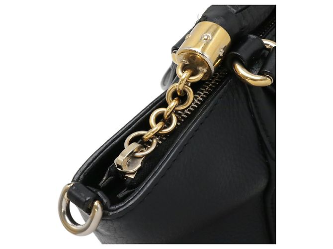 Borsa Tote Gucci Soho Interlocking G Nero - vista 5