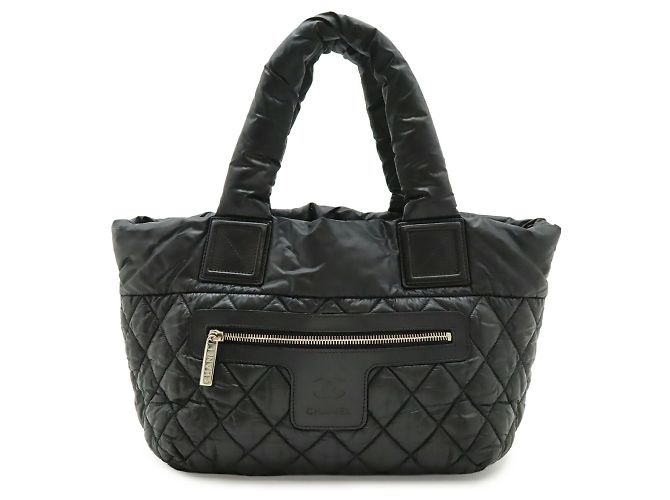 Borsa Tote Chanel Coco Cocoon Small Nero - vista 2