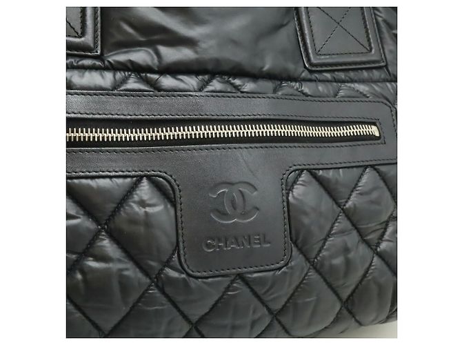 Borsa Tote Chanel Coco Cocoon Small Nero - vista 9