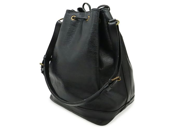 Borsa a Spalla Louis Vuitton Epi Noe Nero - vista 3
