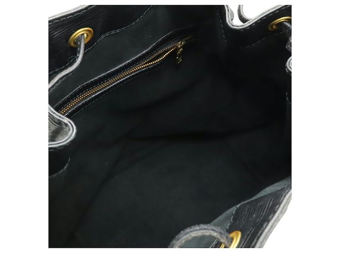 Borsa a Spalla Louis Vuitton Epi Noe Nero - vista 6