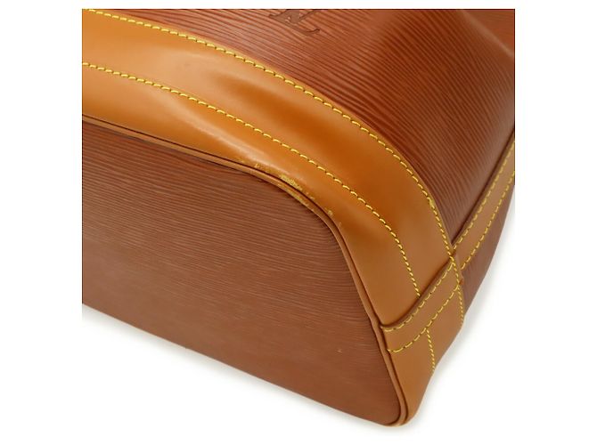 Borsa a Spalla Louis Vuitton Epi Noe Marrone - vista 4