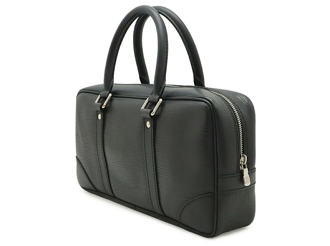 Borsa a mano lunga Louis Vuitton Epi Vivienne Nero - vista 3