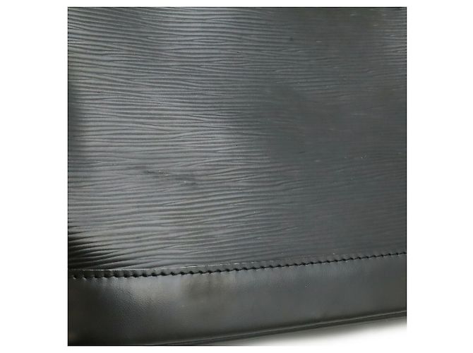Borsa Louis Vuitton Epi Alma Nero - vista 10