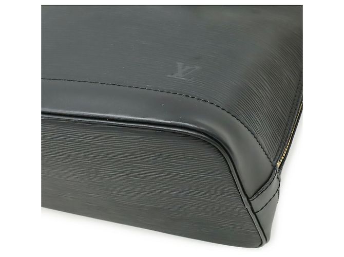 Borsa Louis Vuitton Epi Alma Nero - vista 4