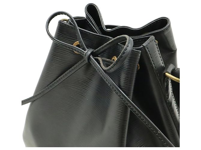Borsa a Spalla Louis Vuitton Epi Noe Nero - vista 5
