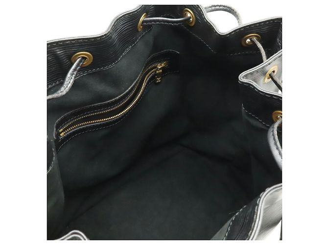 Borsa a Spalla Louis Vuitton Epi Noe Nero - vista 6