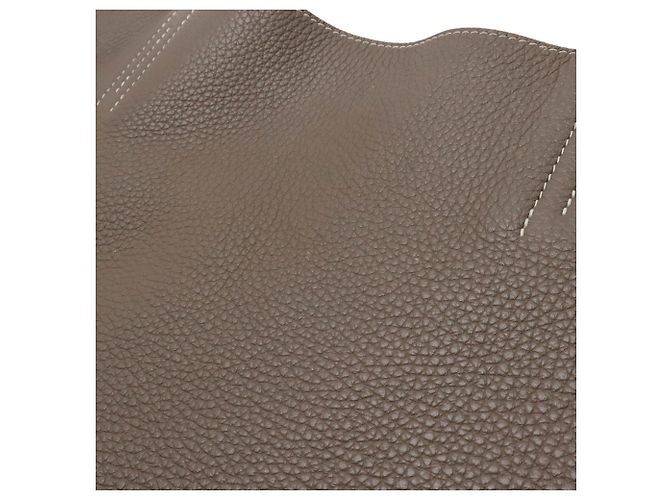 Hermès Borsa Tote HERMES Double Sens 36 Grigio Taupe - vista 5