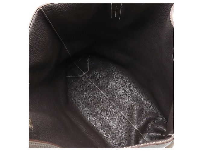 Hermès Borsa Tote HERMES Double Sens 36 Grigio Taupe - vista 8