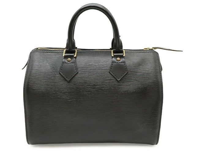 Borsa Louis Vuitton Epi Speedy 25 Nero - vista 2