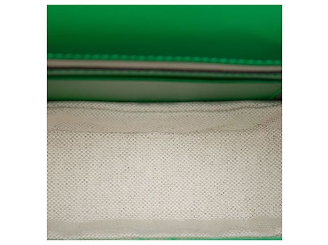 Bamboo Bolsa Gucci Mini em couro de bezerro verde 1947 com alça de bambu - vista 4