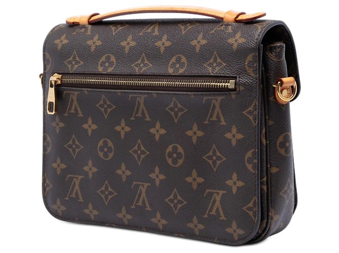 Louis Vuitton Pochette Metis Monogram Marrón Castaño - vista 2