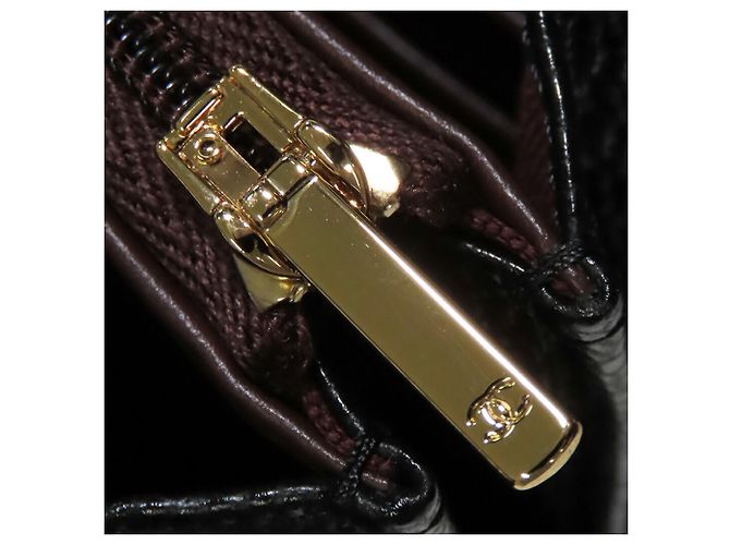 Portafoglio classico in caviar nero Chanel - vista 7