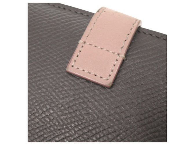 Céline Celine Multifunktions-Gürtelgeldbörse aus grauem Leder Braun - Ansicht 18