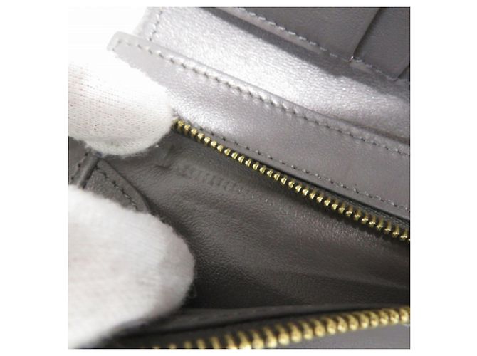 Céline Celine Multifunktions-Gürtelgeldbörse aus grauem Leder Braun - Ansicht 7