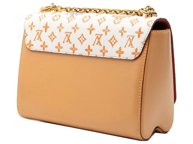 Louis Vuitton Monogram Catogram Twist MM Grace Coddington Bianco - vista 2