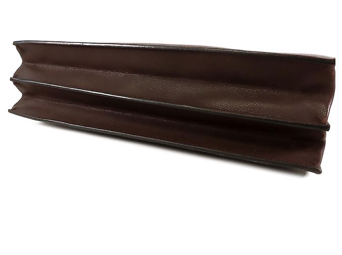 Hermès Kelly Depeches 38 in pelle Epsom marrone Marrone scuro - vista 3