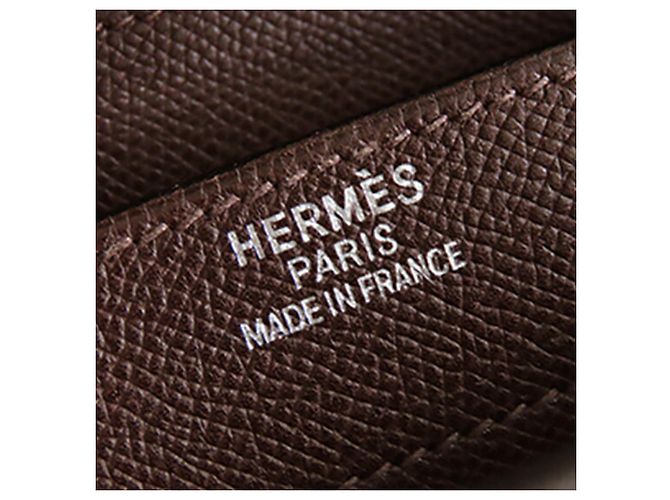 Hermès Kelly Depeches 38 in pelle Epsom marrone Marrone scuro - vista 5