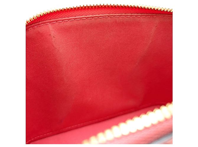 Louis Vuitton Alma BB in Monogram Vernis rosa - vista 10