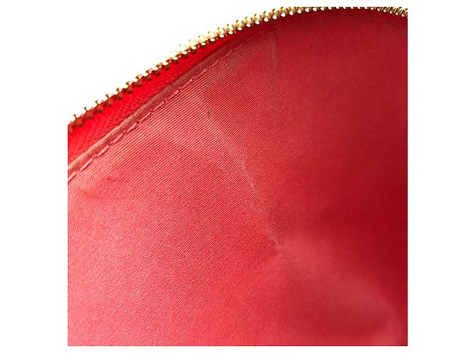Louis Vuitton Alma BB in Monogram Vernis rosa - vista 11